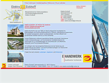 Tablet Screenshot of elektro-eickhoff.de